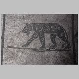 3117 ostia - regio v - insula ii - domus della fortuna annonaria (v,ii,8) - raum e - mosaik - leopard - e.jpg